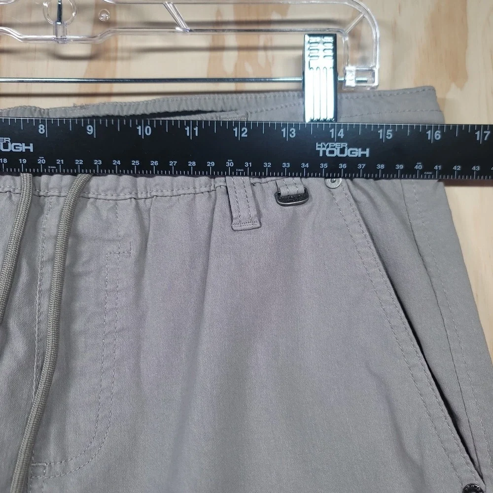Projek Raw MTL/02 Mens M (32-33) Gray Jogger Pants Elastic Waist Drawstring - Picture 5 of 16